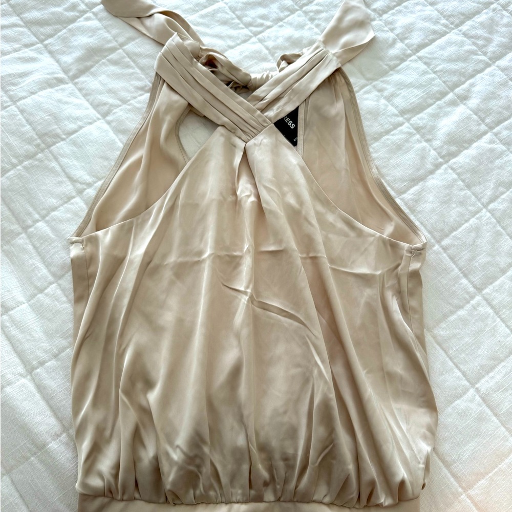 Satin top